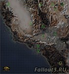 карта Fallout