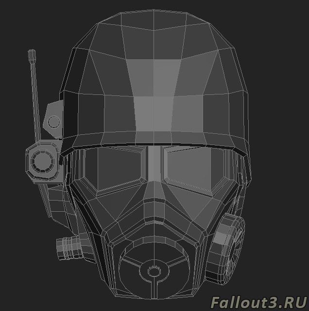 NV desert helmet (3D)